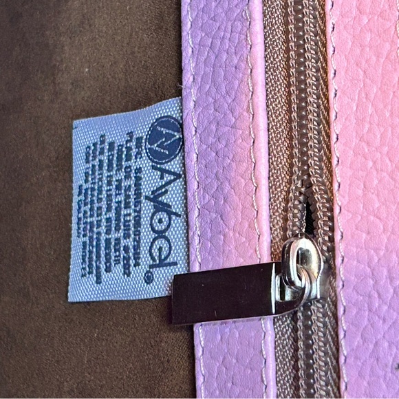 Fresa Tooled Leather Bag Pink Handbag Crossbody (B) - Picture 7 of 7